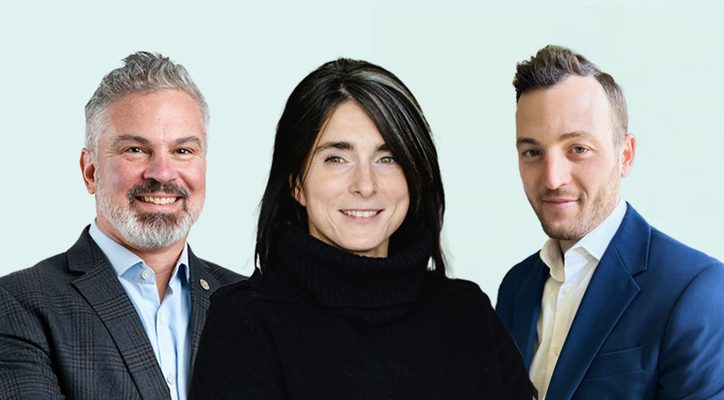 Aqua background Ben Melodie Chris