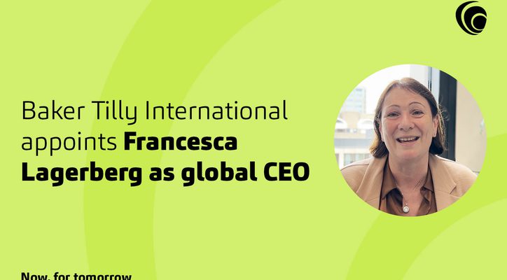 Baker Tilly International appoints global CEO-Francesca Lagerberg