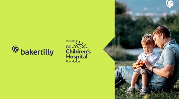 Charity-Baker Tilly WM announces partnership with BC Children’s Hospital Foundation