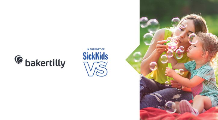 Charity-Baker Tilly Toronto announces partnership with SickKids Foundation