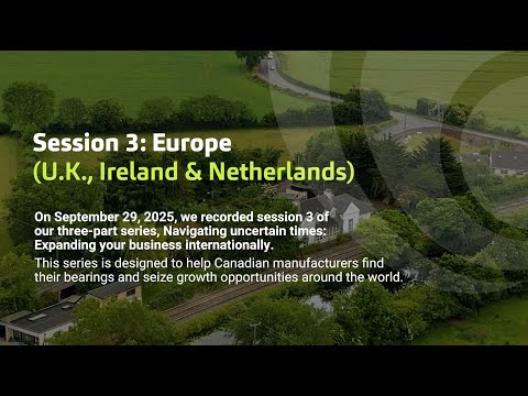 Navigating Uncertain Times: Session 3: U.K., Ireland and the Netherlands
