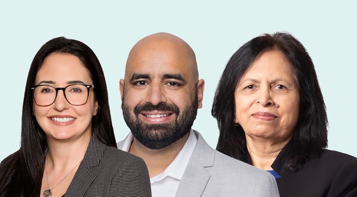 News- Janine Kasznia, Mathew Gearges, and Seema Chag